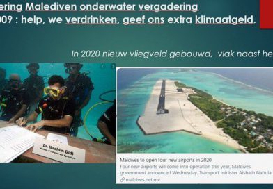 Help, de Malediven verzuipen